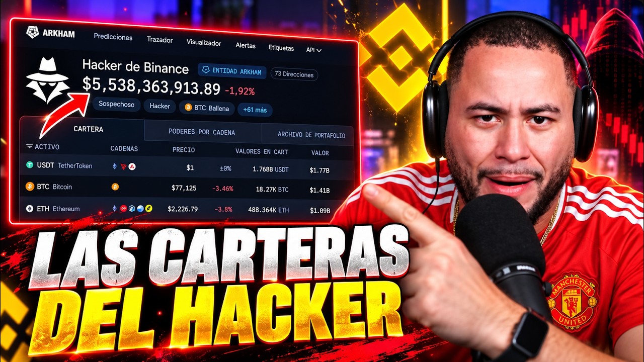 Revelan Todas Las Carteras De Los Hackers de Binance!