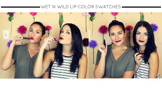 Lip Swatches | Wet n Wild Mega Last Lip Color