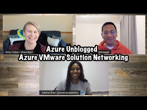 Azure Unblogged - Azure VMware Solution Networking