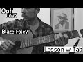 Ooh Love - Blaze Foley - Complete Guitar Lesson w TAB + Chord Chart - Finger Picking