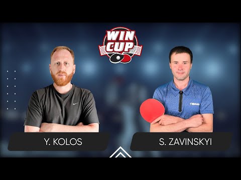 18:30 Yurii Kolos - Serhii Zavinskyi West 3 WIN CUP 17.12.2023 | TABLE TENNIS WINCUP