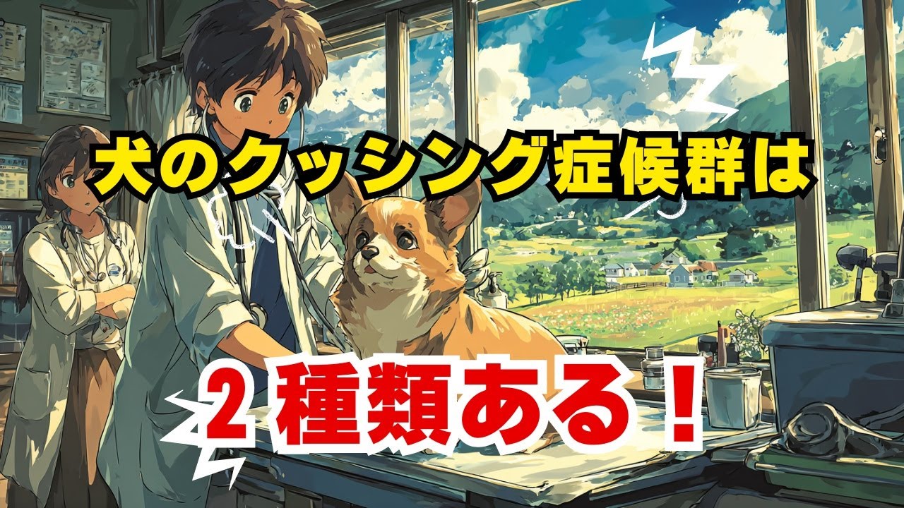 犬のクッシング症候群は2種類ある！？症状が同じで原因は真逆！