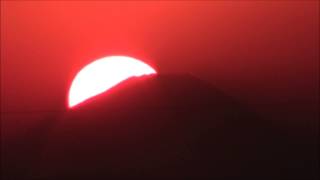 preview picture of video '1月12日のダイヤモンド富士 茨城つくばみらい市城中 浅間太神 Sunset Mt.Fuji'