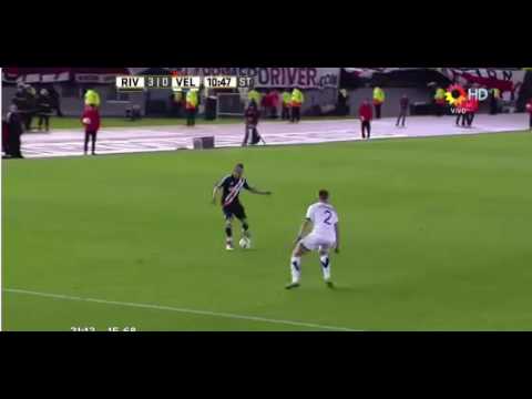Gol de Sebastian Driussi - Doblete - River Plate 3 Vs 0 Vélez Sarsfield - Fecha 5 - Liga Argentina