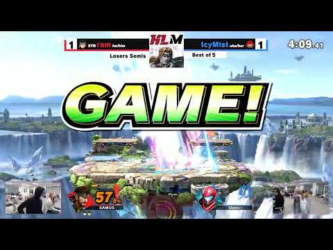 IcyMist (Samus) VS SYN | ram (Snake) - Losers Semis | Highland Masters 44