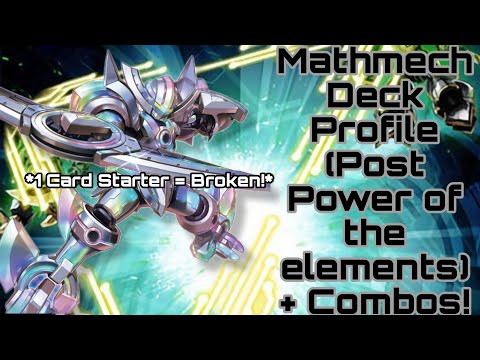 [Yu-Gi-Oh!] *THIS ONE CARD COMBO IS BROKEN* Mathmech Deck Profile+Combo! (Post POTE) (August 2022)