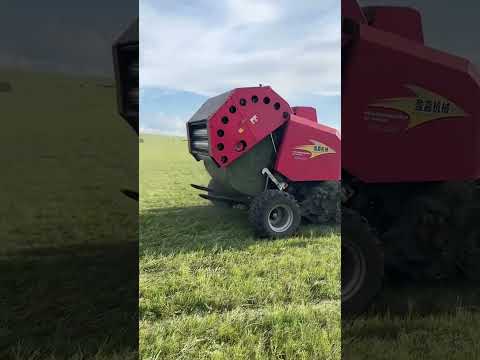 High Efficiency and Environmental Protection - Trailed Round Baler