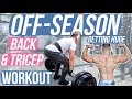 IT'S ABOUT TIME | BACK & TRICEP WORKOUT