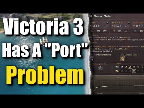 The Harsh Truth About "Ports" in Victoria 3's Patch 1.9.8