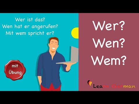 "Wer", "Wen", oder "Wem"? | Was ist richtig? | Common Mistakes in German | Learn German A1 - A2