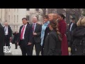 WATCH The Obamas And Bidens Depart U S Capitol