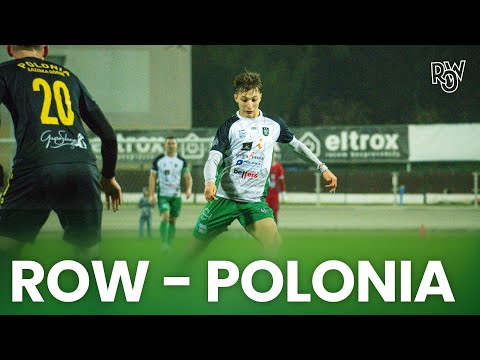 Zwycięstwo na koniec roku! | ROW Rybnik 2:1 Polonia Łaziska Górne | Skrót meczu