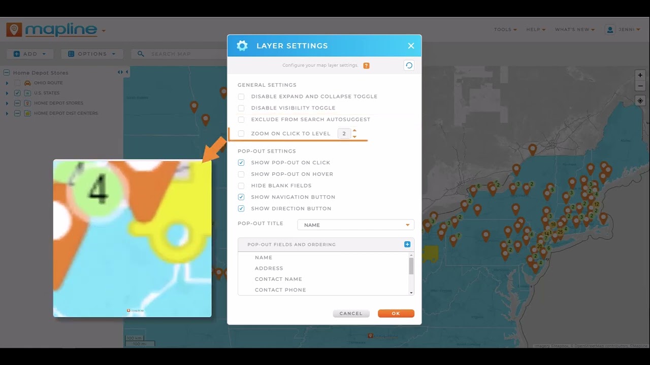 Quick Reference Guide: Map Layer Settings