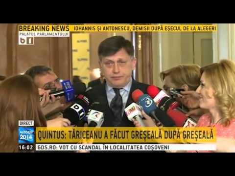 Crin Antonescu asigura interimatul la presedintia PNL