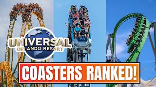 Universal Orlando - Every Roller Coaster Ranked! (Worst To Best)
