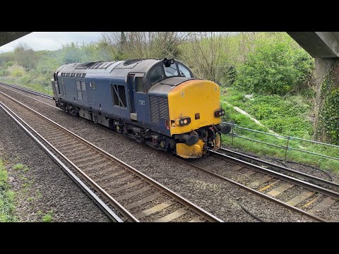 Class 37 | 37612 | Thrash, Clag & Light Engine | Colas Rail Freight / HNRC