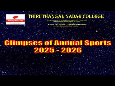 Glimpses of Annual Sports 2025 2026