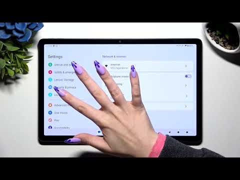 LENOVO Tab P11 Pro – How to Turn On or Off Location