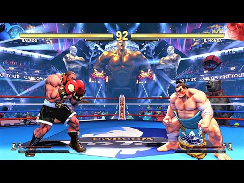 Balrog vs E. Honda (Hardest AI) - Street Fighter V