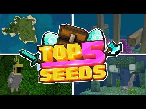 Minecraft & Chill - TOP 5 SURVIVAL ISLAND SEEDS for MINECRAFT 1.12 (MCPE, Xbox One, Switch, W10)