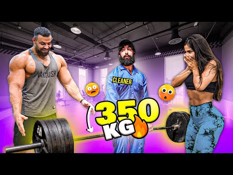 Elite Powerlifter Pretended to be a CLEANER #15 Anatoly GYM PRANK