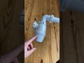 Сифон с отводным коленом для мойки. Освободи кухню!
