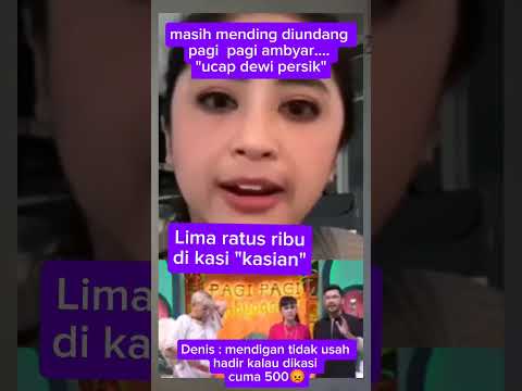 dewi persik ngomel sama bintang tamu di acara pagi pagi ambyar #shorts #viralvideo #dewipersik