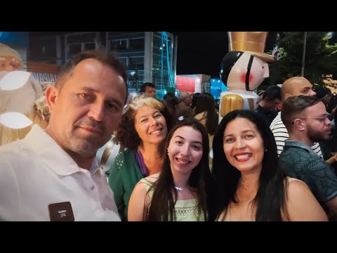We went to Natal Luz, a big parade in Garanhuns!