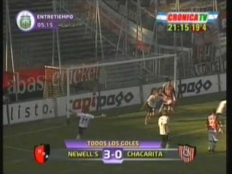 www.tucumanalas7.com.ar: Newells 3 - Chacarita 0 - Clausura 2010