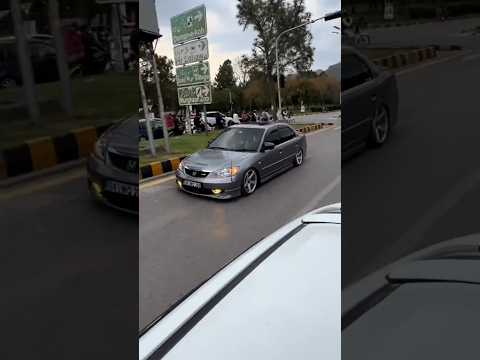 Honda Civic Eagle Eye Modified 🤍 Rollings on the Islamabad Roads 🔥