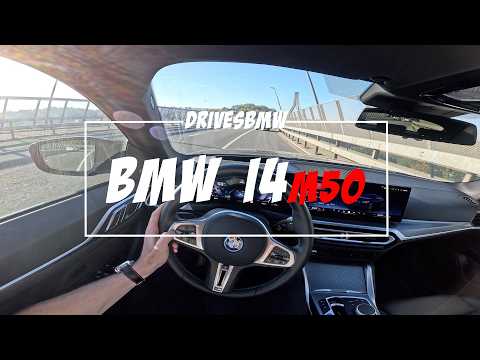 POV ride in the BMW i4 M50: This is how the electric Gran Coupé drives!