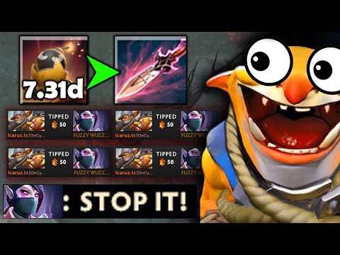 NEW Weapon ►Techies Mid in 7.31d  - Toying Mid 6K TA so Hard