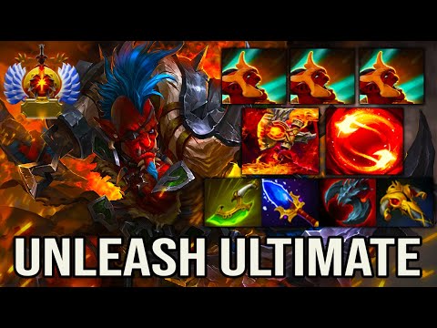 UNLEASH ULTIMATE [ Troll Warlord ] INTENSE HARD CARRY BATTLE - PRO GAMEPLAY