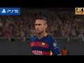 Pro Evolution Soccer 2016 (PS5) - Real Madrid vs Barcelona [4K 60 FPS HDR] - Gameplay