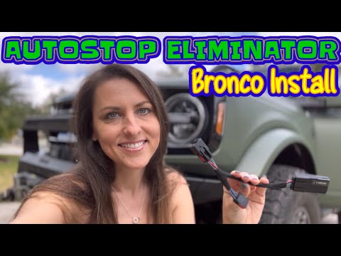 Autostop Eliminator Install for Ford Bronco | How to Disable Auto Start Stop