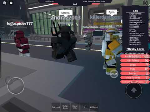 187th Legion Patrol!!!! [Weekly Big Patrol] [Bank Part]