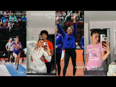 Clemson Gymnastics vs Stanford behind the scenes⎜ACC Top 3 Matchup