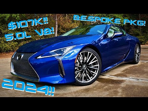 2024 Lexus LC500 Review || Looks That Can Kill With A Timeless V8 Heart!