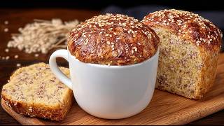 This simple bread recipe changed my health FOREVER 🍞💪 | No sugar and flour!