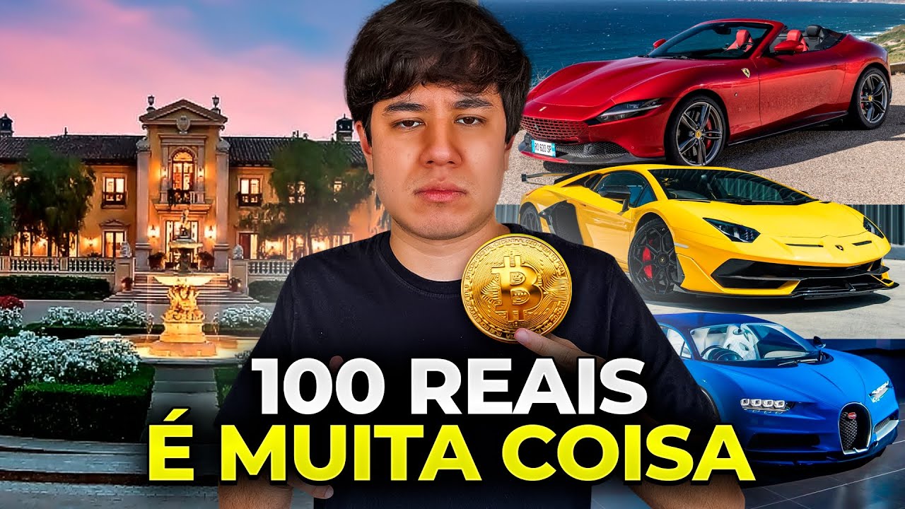 COMPRE 100 REAIS EM BITCOIN POR MÊS E FIQUE RICO EM 2025!?
