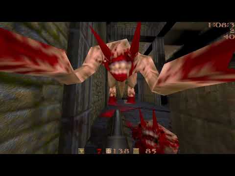 Quake Nightmare 100% Speedrun in 57:16[World Record]