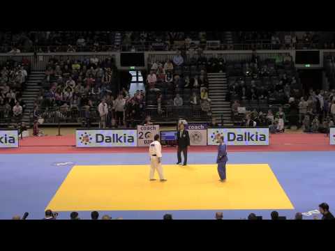 [JUDO] Grand Prix Duesseldorf 2013: HALBFINALE -81 kg Kim Jae-Bum(KOR)-Tsiklauri(GEO)