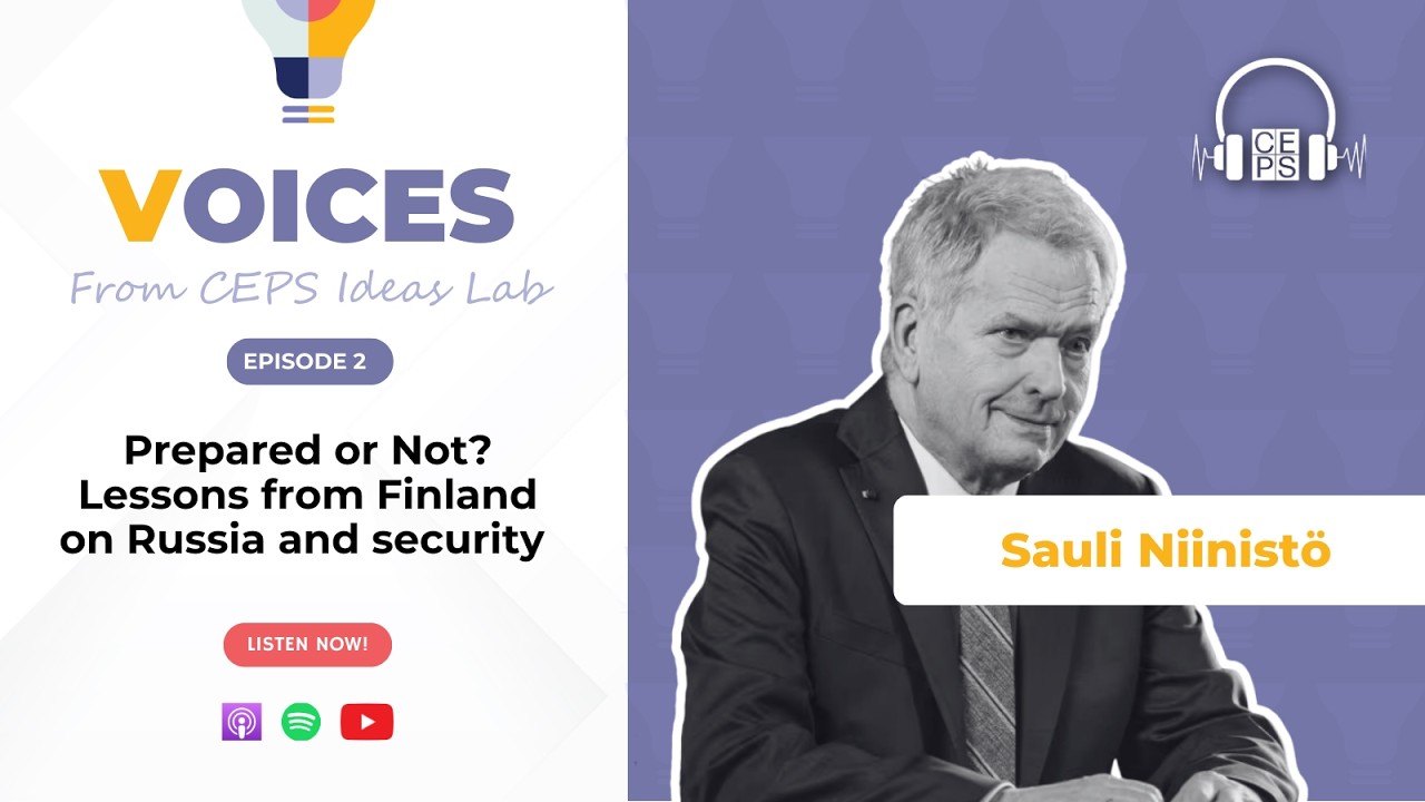 S2.2 Prepared or Not? Lessons from Finland on Russia and security ft. Sauli Niinistö