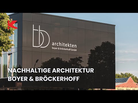 Nachhaltige Architektur mit Konvortec: Neubau der Boyer & Bröckerhoff Architekten