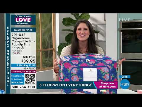 HSN | Organize Your Living Space - Origami 02.04.2023 - 03 PM