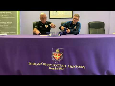 Durham FA Under 18's Sunday Cup - Second Round Draw 22/23