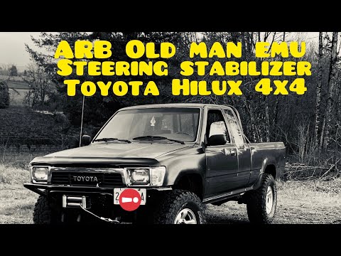 ARB Old Man Emu Steering Stabilizer on Toyota Pickup