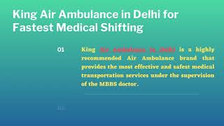 Air Ambulance in Patna for Emergency Transportation