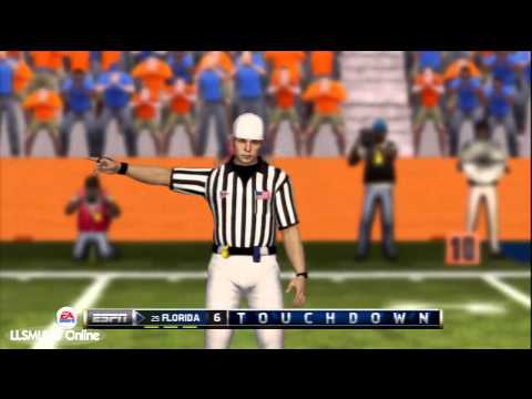 NCAA13 gameplay GameCocks vs Gators