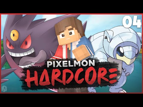MEGA Gengar Has Challenged Me! | Pixelmon Hardcore | Ep 4 | Pixelmon Reforged 7.2.0 1.12.2
